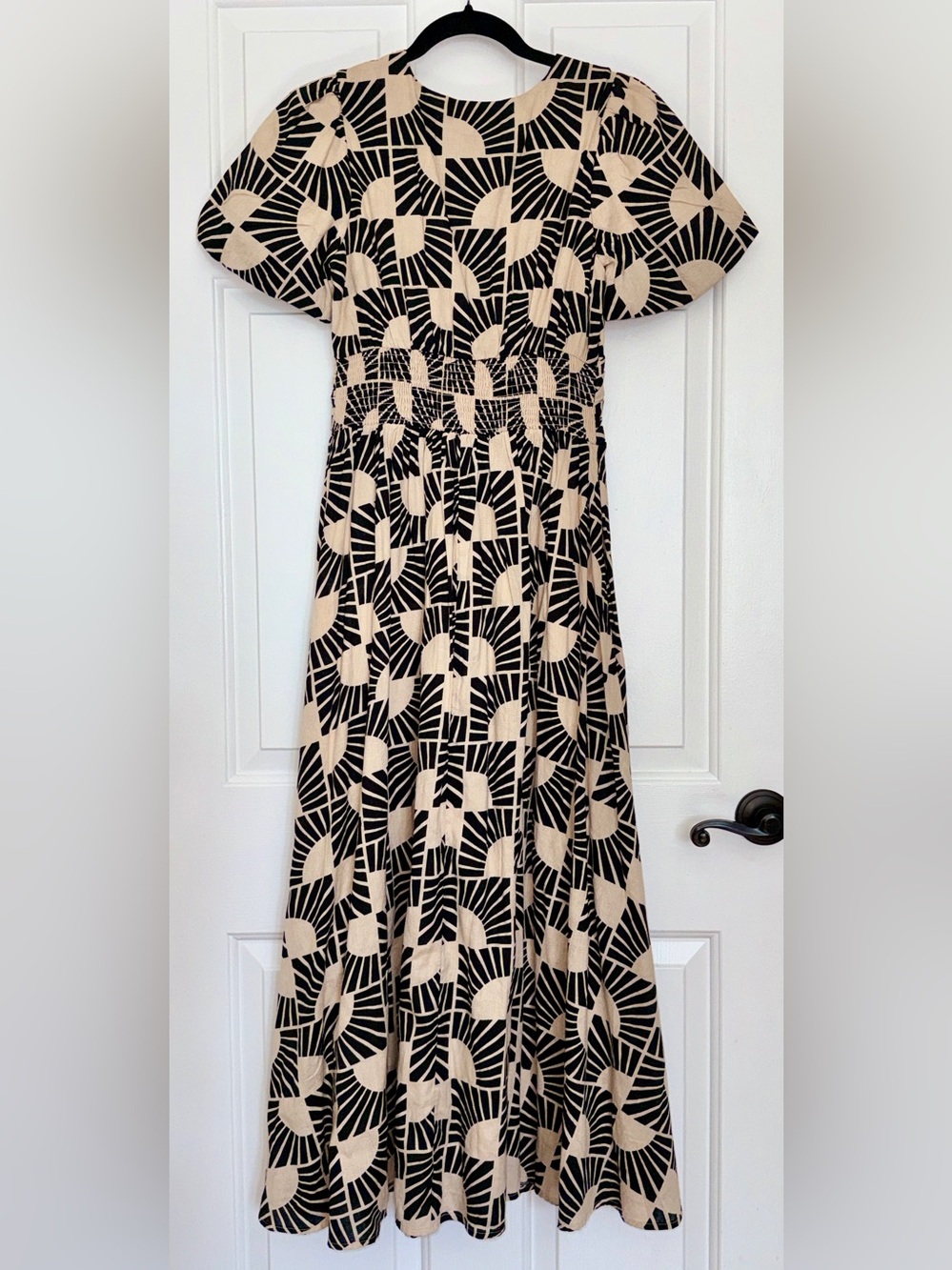 NWT Anthropologie Katerina V-Neck Puff Sleeve Dress Sz: XXS - Picture 5 of 12